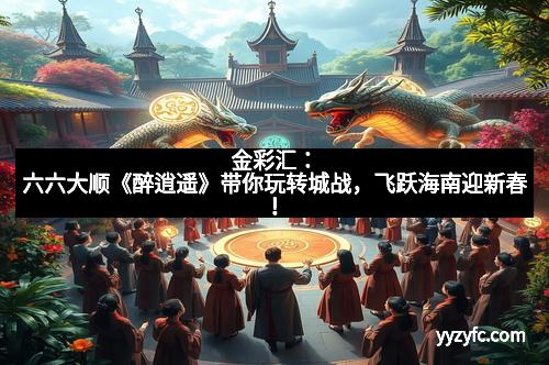 金彩汇：六六大顺《醉逍遥》带你玩转城战，飞跃海南迎新春！